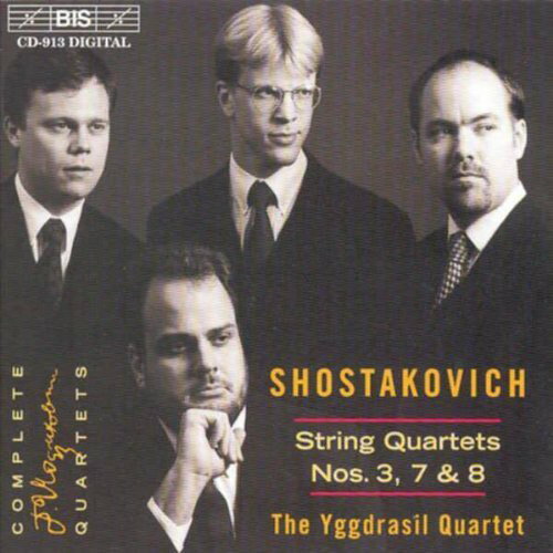 Shostakovich / Yggdrasil Quartet - Qtet #3 Op.73 / QTQ #7 Op.108 / Qtet #8 Op.110 CD Х ͢ס