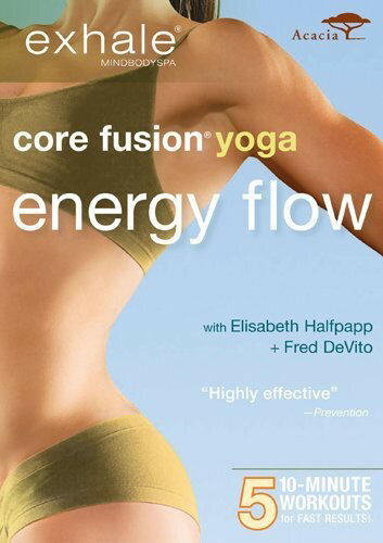 ◆タイトル: Exhale: Core Fusion Yoga - Energy Flow◆現地発売日: 2012/08/05◆レーベル: Acorn 輸入盤DVD/ブルーレイについて ・日本語は国内作品を除いて通常、収録されておりません。・ご視聴にはリージョン等、特有の注意点があります。プレーヤーによって再生できない可能性があるため、ご使用の機器が対応しているか必ずお確かめください。詳しくはこちら ※商品画像はイメージです。デザインの変更等により、実物とは差異がある場合があります。 ※注文後30分間は注文履歴からキャンセルが可能です。当店で注文を確認した後は原則キャンセル不可となります。予めご了承ください。Reduce inches, tighten, lift, and tone with this unique combination of yoga, cardio, and core conditioning. An energetic, fast-paced practice, CORE FUSION YOGA ENERGY FLOW seamlessly blends traditional yoga postures with toning moves for the whole body. Get the calorie-burning benefits of cardio, the sculpting effects of Pilates, and the flexibility and balance of yoga and Chi Gong-all in one workout!Exhale: Core Fusion Yoga - Energy Flow DVD 【輸入盤】