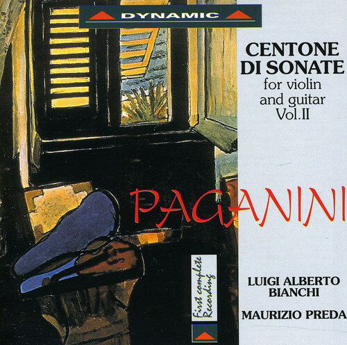 Paganini / Bianchi / Preda - Centone Di Sonate for Violin ＆ Guitar 2 CD アルバム 【輸入盤】