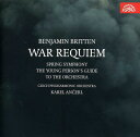 Britten / Kniplova / Prague Philharmonic Choir - War Requiem CD アルバム 【輸入盤】