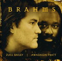 Zuill Bailey / Awadagin Pratt - Brahms Works for Cello ＆ Piano CD アルバム 【輸入盤】