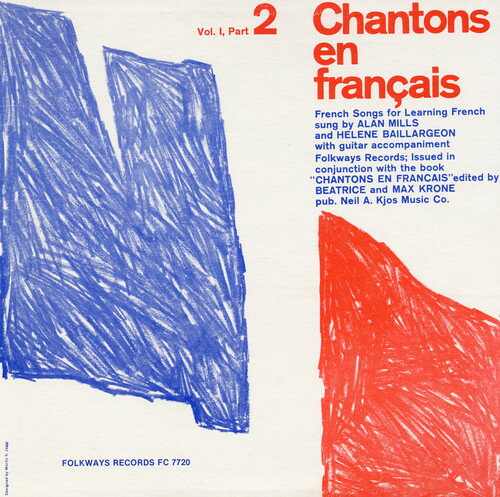 【取寄】Helene Baillargeon / Alan Mills - Chantons en Francais 1: PT 2 - French Songs CD アルバム 【輸入盤】