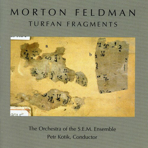 Morton Feldman - Turfan Fragments CD アルバム 【輸入盤】