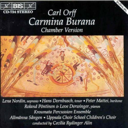 Orff / Alin / Uppsala Choir School - Carmina Burana CD Ao yAՁz