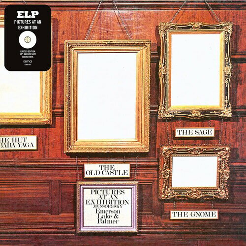 エマーソンレイクアンドパーマー Emerson Lake ＆ Palmer - Pictures At an Exhibition (White Vinyl) LP レコード 【輸入盤】