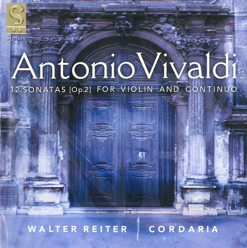 Vivaldi / Cordaria - 12 Sonatas for Violin ＆ Continuo Op 2 CD アルバム 【輸入盤】
