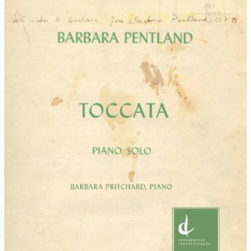Pentland / Pritchard - Toccata CD アルバム 【輸入盤】