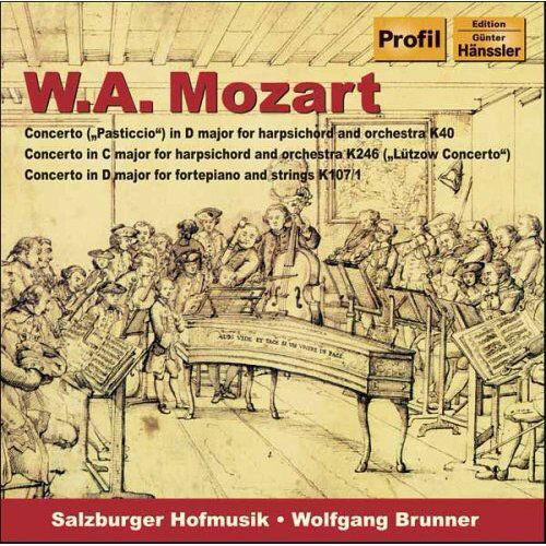 Mozart / Salzburger Hofmusik / Brunner - Piano Concertos CD アルバム 