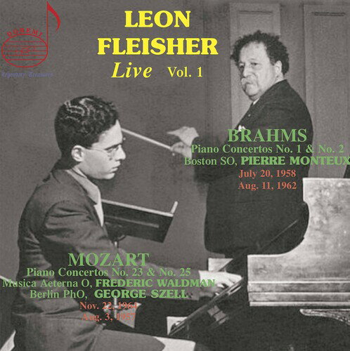 Brahms / Fleisher / Mayes - Leon Fleisher Live 1 CD アルバム 【輸入盤】
