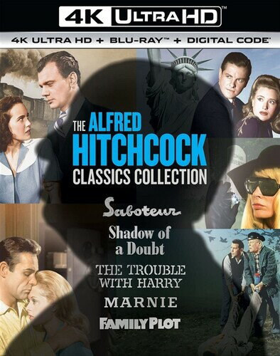 The Alfred Hitchcock Classics Collection, Vol. 2 4K UHD ブルーレイ 【輸入盤】