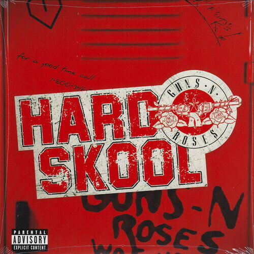 【取寄】ガンズアンドローゼズ Guns N Roses - Hard Skool レコード (7inchシングル)