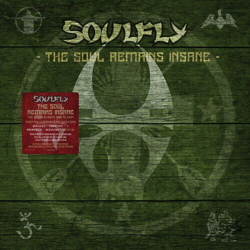 ソウルフライ Soulfly - The Soul Remains Insane: The Studio Albums 1998 to 2004 CD アルバム 【輸入盤】