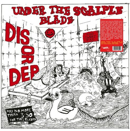 ◆タイトル: Under The Scalpel Blade◆アーティスト: Disorder◆現地発売日: 2022/05/06◆レーベル: Radiation RootsDisorder - Under The Scalpel Blade LP レコード 【輸入盤】※商品画像はイメージです。デザインの変更等により、実物とは差異がある場合があります。 ※注文後30分間は注文履歴からキャンセルが可能です。当店で注文を確認した後は原則キャンセル不可となります。予めご了承ください。[楽曲リスト]Bristol Punk Pioneers DISORDER formed around 1980, during the second wave of UK punk rock. Their approach to DIY ethics was so deep that they decided not to sign to Riot City, but to create a label of their own, for a bunch of classic singles the average distortion level of which led BBC DJ John Peel to describe Disorder as sounding like shit. In fact, unlike many contemporaries like Crass or Conflict, Disorder showed no ambitions in stylistic experimentation: their debut LP 'Under The Scalpel Blade' is one blast after the other of pure rage, packaged in two-minute bursts of hyper-speed drumming, distorted guitars, and screaming vocals. Limited edition of 500 copies on burgundy vinyl, remastered audio and double-sided lyric insert.