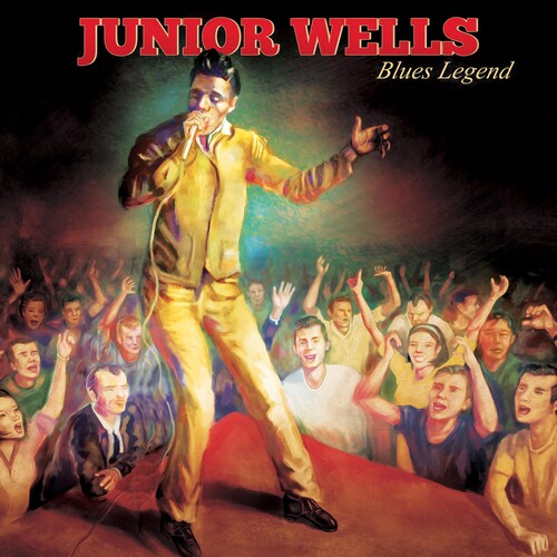 Junior Wells - Blues Legend - GOLD LP レコード 【輸入盤】