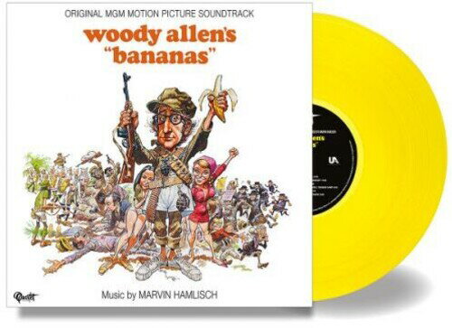 Marvin Hamlish - Bananas (オリジナル・サウンドトラック) サントラ - Banana Yellow Colored Vinyl LP レコード 【輸入盤】