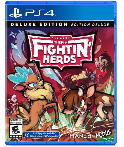 Them's Fightin' Herds: Deluxe Edition PS4 北米版 輸入版 ソフト