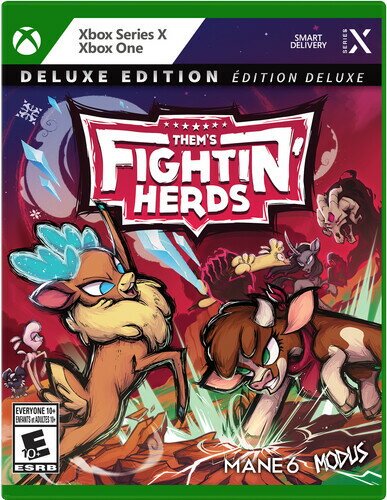 Them's Fightin' Herds: Deluxe Edition Xbox One & Series X 北米版 輸入版 ソフト