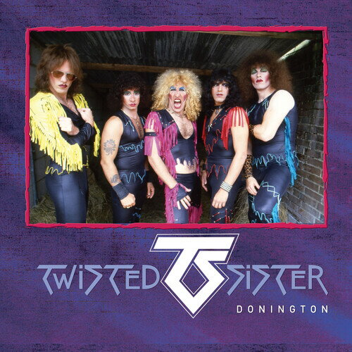 トゥイステッドシスター Twisted Sister - Donington - Purple Black ＆ White Splatter LP レコード 【輸入盤】