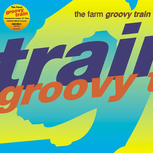 Farm - Groovy Train - Limited Transparent Orange Colored Vinyl レコード (12inchシングル)