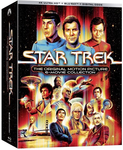 Star Trek: The Original Motion Picture 6-Movie Collection 4K UHD ブルーレイ 【輸入盤】