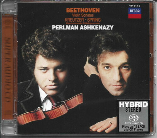 Beethoven / Itzhak Perlman / Vladimir Ashkenazy - Beethoven: Violin Sonatas Nos.5 ＆ 9 - Hybrid-SACD SACD 