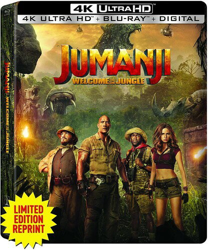 Jumanji: Welcome to the Jungle 4K UHD ブルーレイ