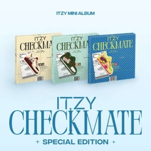 Itzy - Checkmate - ランダムカバー - Special Edition - incl. Photo Book, Sticker, Photo Card, Postcard, Special Tag + Lyric Poster CD アルバム 