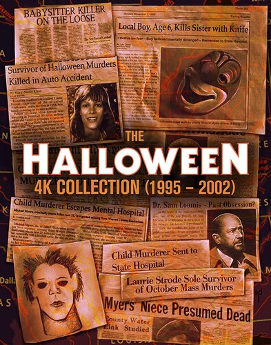 The Halloween 4K Collection (1995-2002) 4K UHD ブルーレイ 【輸入盤】
