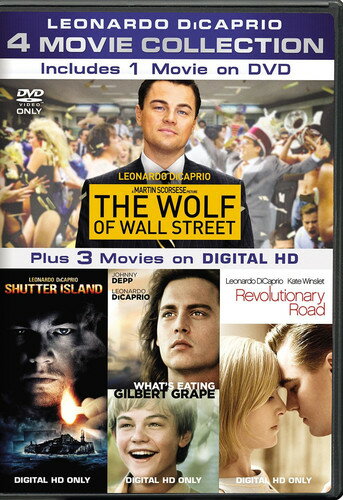 Leonardo Dicaprio 4-Movie Collection DVD 【輸入盤】