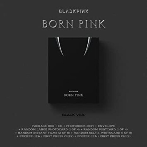 ブラックピンク Blackpink - BORN PINK (Standard CD Boxset Version B / BLACK) CD アルバム 【輸入盤】
