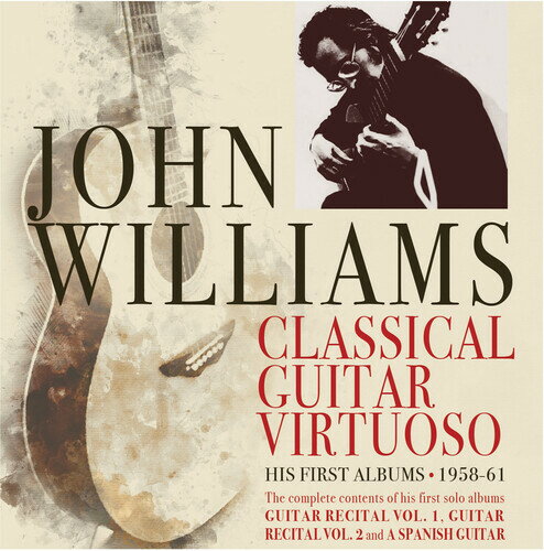 ジョンウィリアムズ John Williams - Classical Guitar Virtuoso: Early Years 1958-61 CD アルバム 【輸入盤】