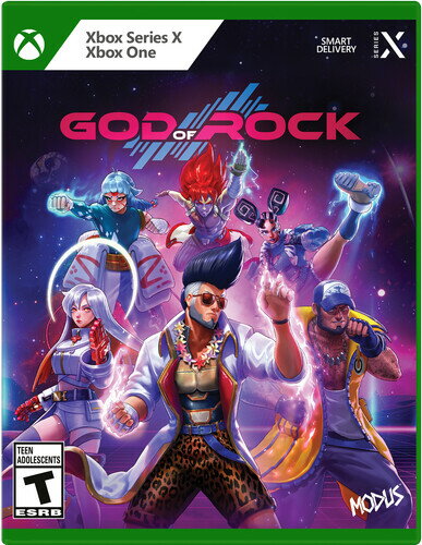 ◆タイトル: God of Rock: Deluxe Edition Xbox One & Series X◆現地発売日: 2023/04/18◆レーティング(ESRB): RP・輸入版ソフトはメーカーによる国内サポートの対象外です。当店で実機での動作確認等を行っておりませんので、ご自身でコンテンツや互換性にご留意の上お買い求めください。 ・パッケージ左下に「M」と記載されたタイトルは、北米レーティング(MSRB)において対象年齢17歳以上とされており、相当する表現が含まれています。God of Rock: Deluxe Edition Xbox One & Series X 北米版 輸入版 ソフト※商品画像はイメージです。デザインの変更等により、実物とは差異がある場合があります。 ※注文後30分間は注文履歴からキャンセルが可能です。当店で注文を確認した後は原則キャンセル不可となります。予めご了承ください。The mysterious God of Rock has revived the souls of the universe's greatest musicians to clash for his entertainment. Revitalized with new bodies and new powers, each musician will become a contestant in his game, battling it out with each other for musical supremacy on a global stage. God of Rock blends rhythm-based gameplay with fighting game mechanics in tense 1v1 matches. Choose from a dozen unique fighters, each with their own design, mechanics, and harmonic attacks. Soften up your opponent by executing normal moves and building meter by hitting notes to the beat of the song, then spend your meter to unleash EX and special moves do damage and add complexity to their tracks. Finally, finish them off with a devastating Super attack! As the battle progresses, the music track will continue to grow in complexity and difficulty until only one fighter is left standing!