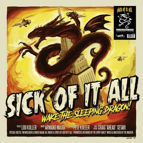 Sick of It All - Wake The Sleeping Dragon LP レコード 【輸入盤】