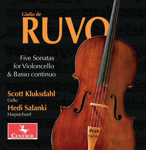 Ruvo / Kluksdahl / Salanki - Five Sonatas for Violoncello ＆ Basso continuo CD アルバム 【輸入盤】