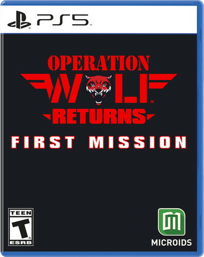 ◆タイトル: Operation Wolf Returns: First Mission PS5◆現地発売日: 2023/10/24◆レーティング(ESRB): T・輸入版ソフトはメーカーによる国内サポートの対象外です。当店で実機での動作確認等を行っておりませんので、ご自身でコンテンツや互換性にご留意の上お買い求めください。 ・パッケージ左下に「M」と記載されたタイトルは、北米レーティング(MSRB)において対象年齢17歳以上とされており、相当する表現が含まれています。Operation Wolf Returns: First Mission PS5 北米版 輸入版 ソフト※商品画像はイメージです。デザインの変更等により、実物とは差異がある場合があります。 ※注文後30分間は注文履歴からキャンセルが可能です。当店で注文を確認した後は原則キャンセル不可となります。予めご了承ください。Operation Wolf Returns: First Mission is the remake of the first Rail Shooter which shaped the genre. Originally released for arcade in 1987, this new edition sticks to the DNA of the original game - breathtaking action atmosphere inherited from 80's action movies - while offering a brand-new design and a leaderboard. A few months ago, a new criminal organization appeared. In addition to their arms and drug trafficking, they have developed a super powerful weapon. After the discovery of several of the organization's camps led by the mysterious General Viper, two officers have been deployed to learn more about this dangerous weapon and free the hostages detained in the surroundings camps.