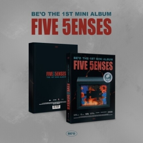 Be'O - Five Senses - Five Senses Version - incl. Numbered Sticker, Booklet, 2 Puzzle Pieces, 7 Postcards + Perfume CD アルバム 【輸入盤】