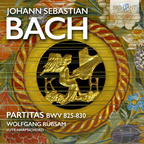J.S. Bach / Rubsam - Partitas BWV 825-830 CD Х ͢ס