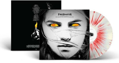 John Carpenter - Firestarter (オリジナル・サウンドトラック) サントラ - Australian Exclusive White on Red Splatter Colored Vinyl LP レコード 【輸入盤】