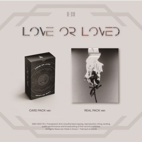 B.I - Love Or Loved Part.1 - ランダムカバー - ea. w/unique items CD アルバム 【輸入盤】