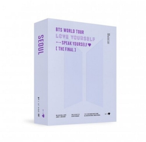 BTS World Tour 039 Love Yourself Speak Yourself 039 The Final - incl. 192pg Photobook, Folded Poster, Bookmark Set Photocard DVD 【輸入盤】