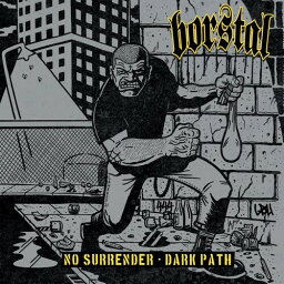 Borstal - No Surrender / Dark Path - Grey Vinyl レコード (7inchシングル)