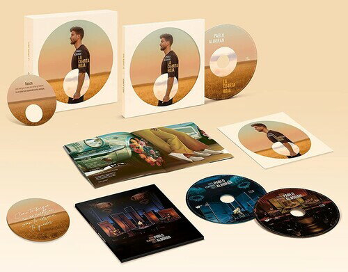 Pablo Alboran - La Cuarta Hoja - La Cuarta Hoja 2CD Directo Gira Teatros 2022 Postcard Scratch ＆ Win Card Coaster CD アルバム 【輸入盤】