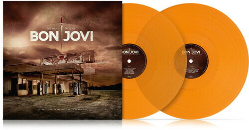 【取寄】Many Faces of Bon Jovi / Various - Many Faces Of Bon Jovi - 180gm Gatefold Transparent Orange Vinyl LP レコード 【輸入盤】