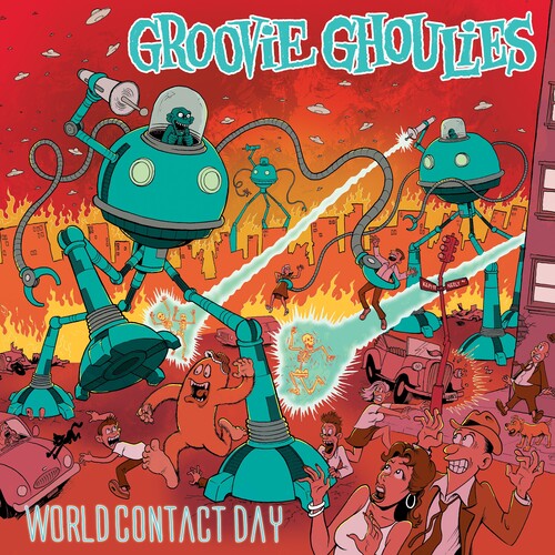 Groovie Ghoulies - World Contact Day LP レコード 【輸入盤】