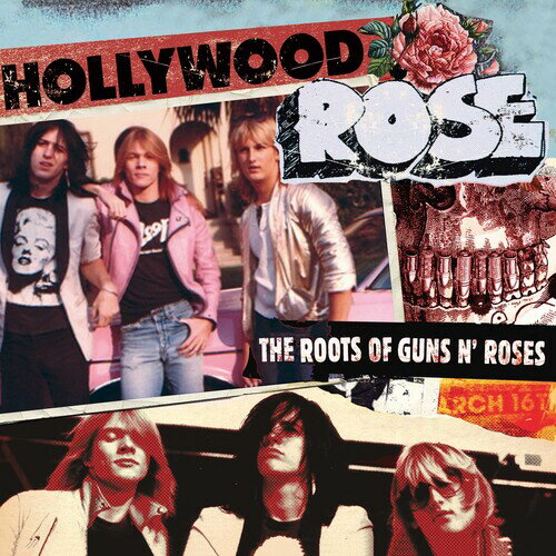 Hollywood Rose - The Roots Of Guns N' Roses - Red/white Splatter LP レコード 【輸入盤】