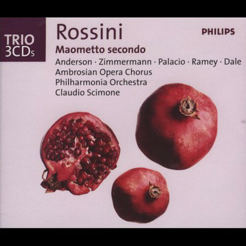 ロッシーニ Rossini / Anderson / Aoc / Pao / Scimone - Maometto Secondo CD アルバム 【輸入盤】