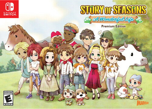 Story of Seasons: A Wonderful Life Premium Edition ニンテンドースイッチ 北米版 輸入版 ソフト