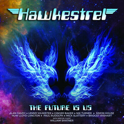 Hawkestrel - The Future Is Us - BLUE LP R[h yAՁz