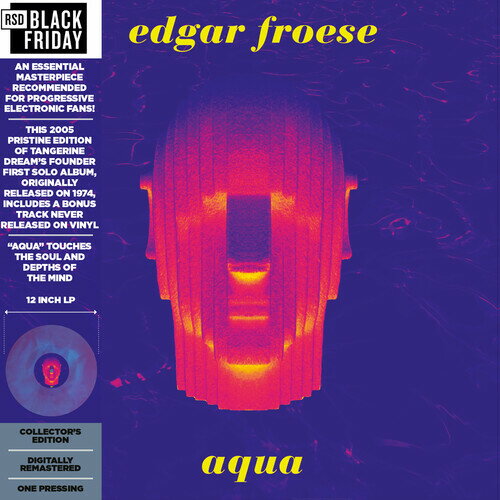 Edgar Froese - Aqua LP レコード 【輸入盤】