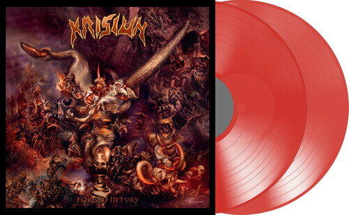 Krisiun - Forged In Fury - Red LP レコード 【輸入盤】